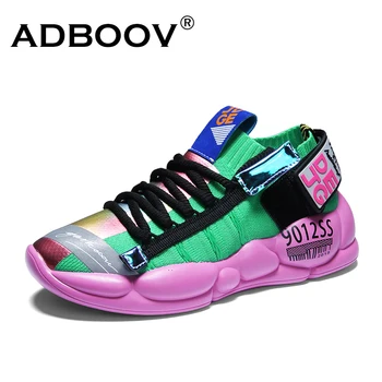 ADBOOV New Sock Sneakers For Women Men Knitted Platform Sneakers Unisex Fashion Woman Casual Shoes Green
ADBOOV New Sock Sneakers For Women Men Knitted Platform Sneakers Unisex Fashion Woman Casual Shoes Green