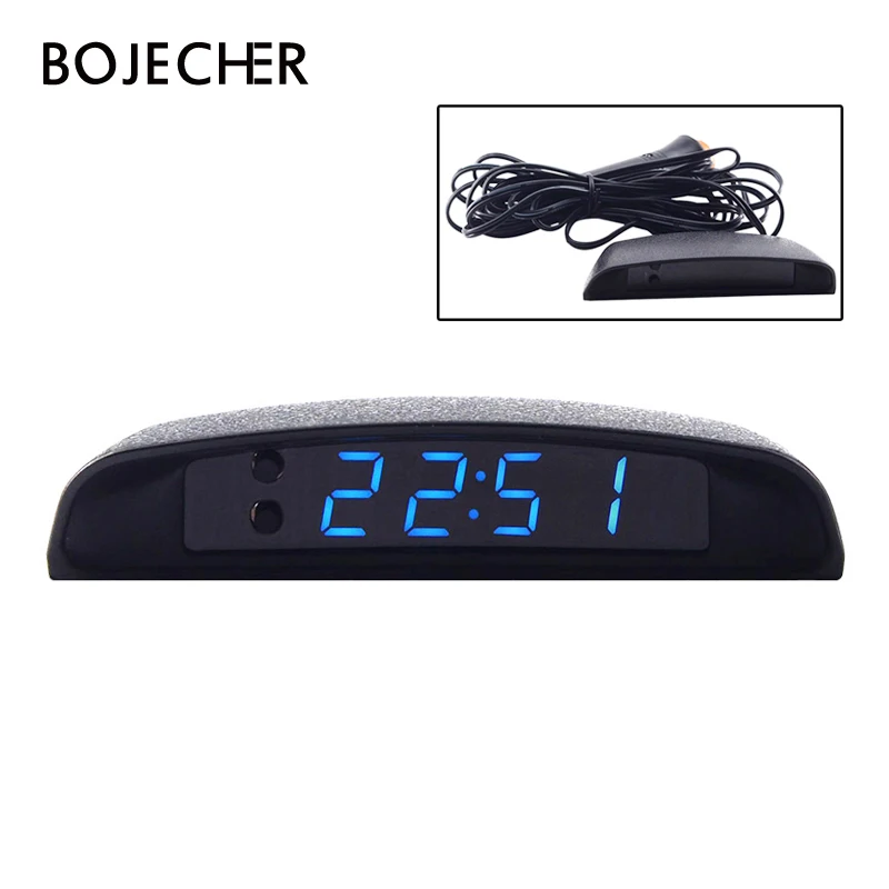 3 In 1 Digital mini car Clock / Thermometer/Voltmeter blue led clock in car styling kit Auto Clock Luminous LED Digital
3 In 1 Digital mini car Clock / Thermometer/Voltmeter blue led clock in car styling kit Auto Clock Luminous LED Digital