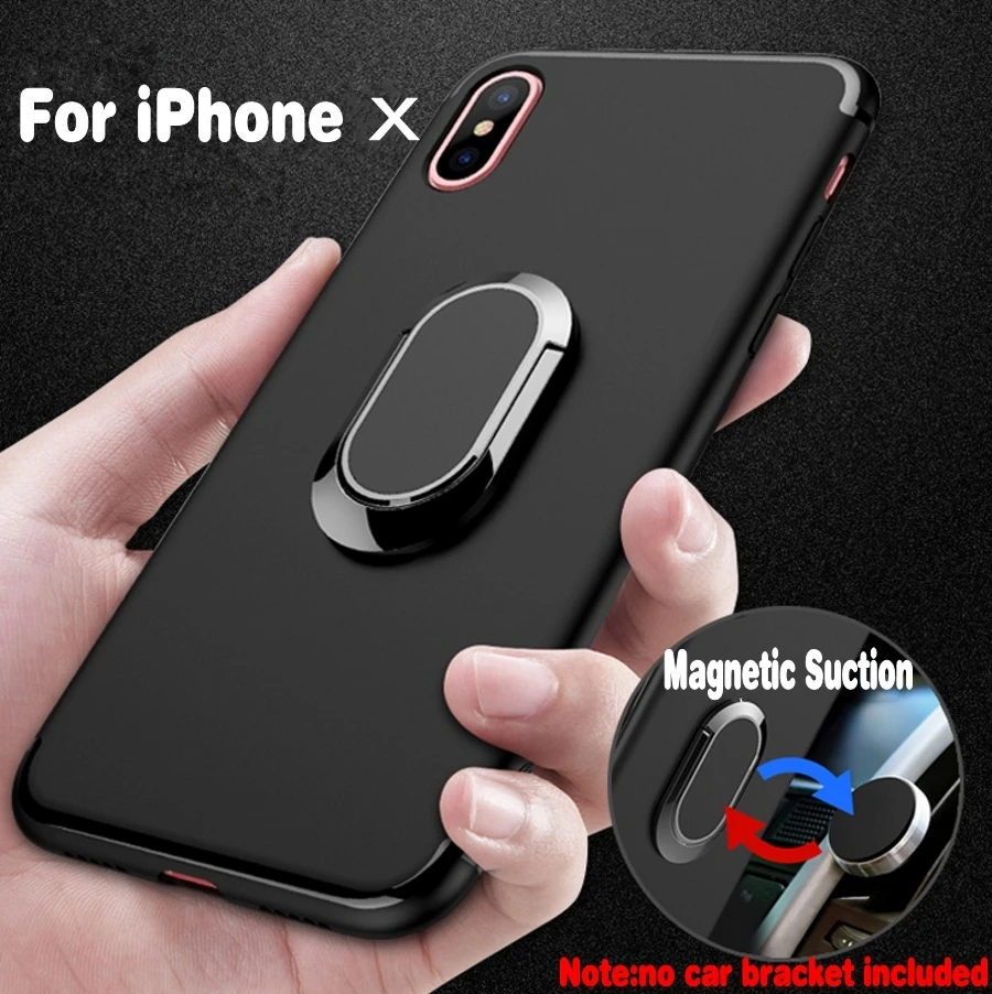 Phone Case for iPhone 8 Car Holder Stand Magnetic Suction Bracket Finger Ring Soft TPU Cover for iPhone 8
Phone Case for iPhone 8 Car Holder Stand Magnetic Suction Bracket Finger Ring Soft TPU Cover for iPhone 8