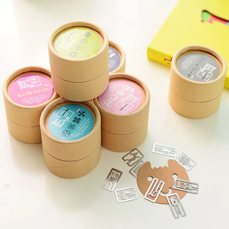 20pcs/pack Bookmarks Card Paper Clip Book Line Marker Gift Craft Fancy Lovely Round Box Cartoon Boxed Metal Hollow Bookmark V840
20pcs/pack Bookmarks Card Paper Clip Book Line Marker Gift Craft Fancy Lovely Round Box Cartoon Boxed Metal Hollow Bookmark V840