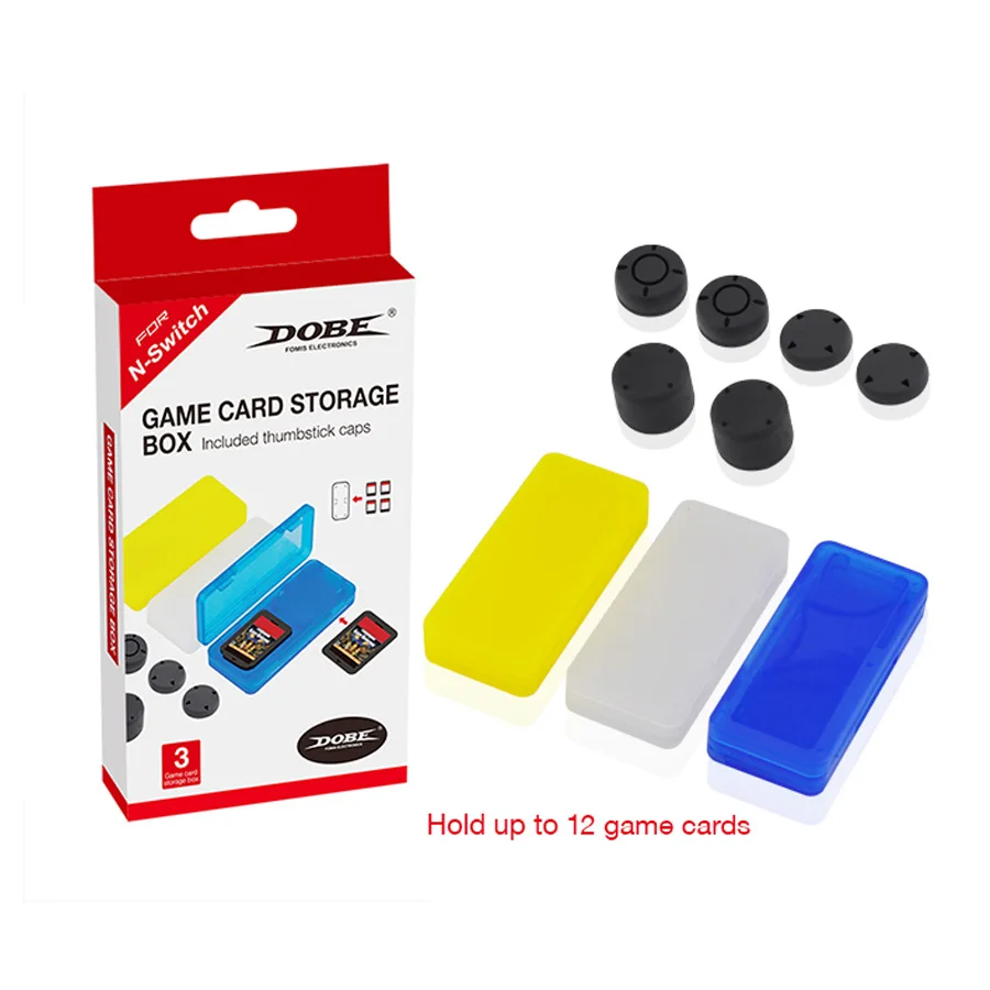 9 in 1 Memory Card Holder Game Card Protective Storage Case Cover Shockproof Hard Shell Box for Nintend Switch NS
9 in 1 Memory Card Holder Game Card Protective Storage Case Cover Shockproof Hard Shell Box for Nintend Switch NS