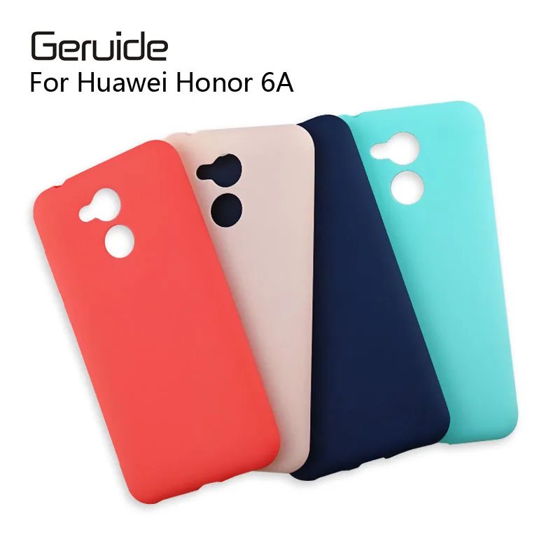 Geruide for Huawei Honor 6A 5.0" Case, Matte Silicone Soft TPU Back Cover for Huawei honor6a Phone Protector Case Skin shell
Geruide for Huawei Honor 6A 5.0" Case, Matte Silicone Soft TPU Back Cover for Huawei honor6a Phone Protector Case Skin shell