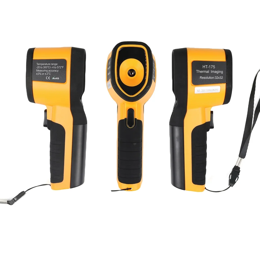HT-175 Infrared Thermal Camera Thermometer Imager Used In Household Non contact Hunting Thermal Imaging For Industrial
HT-175 Infrared Thermal Camera Thermometer Imager Used In Household Non contact Hunting Thermal Imaging For Industrial