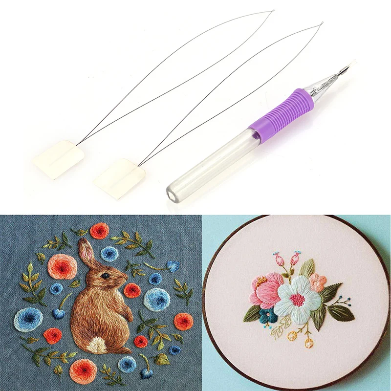 Magic Embroidery Pen Embroidery Needle Weaving Tool Fancy Stitch Markers Cross Stitch Water Erasable PenDIY Needlework Tools
Magic Embroidery Pen Embroidery Needle Weaving Tool Fancy Stitch Markers Cross Stitch Water Erasable PenDIY Needlework Tools