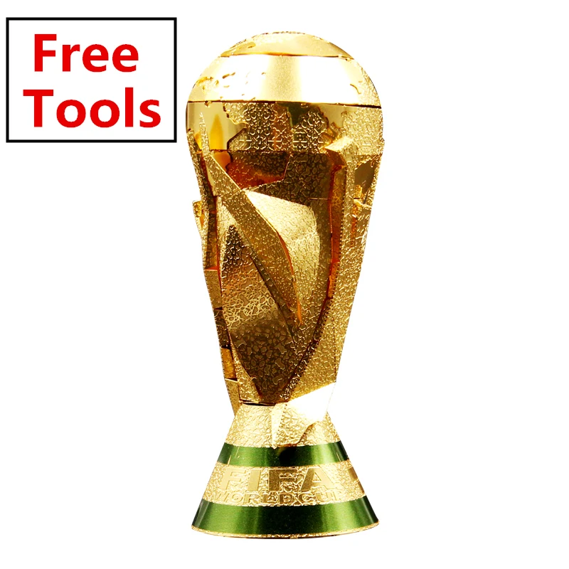 MMZ MODEL Microworld 3D Metal Puzzle world cup Z001 DIY Assemble Model Kits Laser Cut Jigsaw Toys gift for adult
MMZ MODEL Microworld 3D Metal Puzzle world cup Z001 DIY Assemble Model Kits Laser Cut Jigsaw Toys gift for adult