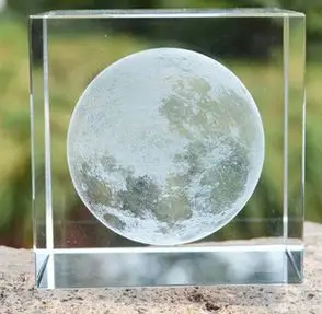 6cm 3D Laser Engraved Moon Crystal Cube Ornaments Glass Miniatures For Gifts Home Decoration Accessories Astronomical Craft
6cm 3D Laser Engraved Moon Crystal Cube Ornaments Glass Miniatures For Gifts Home Decoration Accessories Astronomical Craft