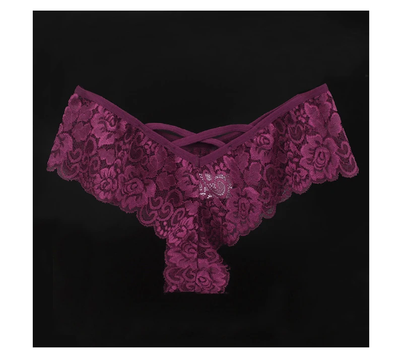 SD-P018 Cross belt Lace panties XQ 9