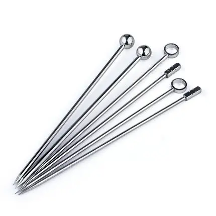 stainless steel fruit Bartending tools Cocktail pin Olive needle 3pcs set free shipping
stainless steel fruit Bartending tools Cocktail pin Olive needle 3pcs set free shipping