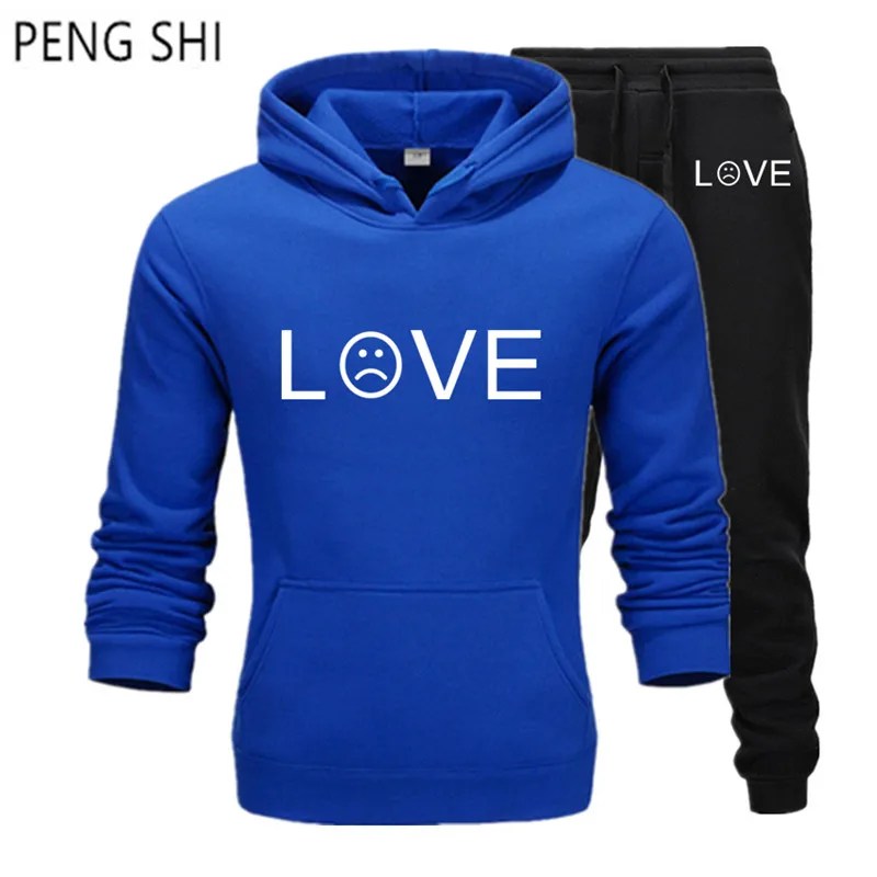 2019 Two Pieces Set Fashion Hooded Sweatshirts Sportswear Men Tracksuit Hoodie Autumn Men hot Brand Clothes Hoodies+Pants Sets
2019 Two Pieces Set Fashion Hooded Sweatshirts Sportswear Men Tracksuit Hoodie Autumn Men hot Brand Clothes Hoodies+Pants Sets