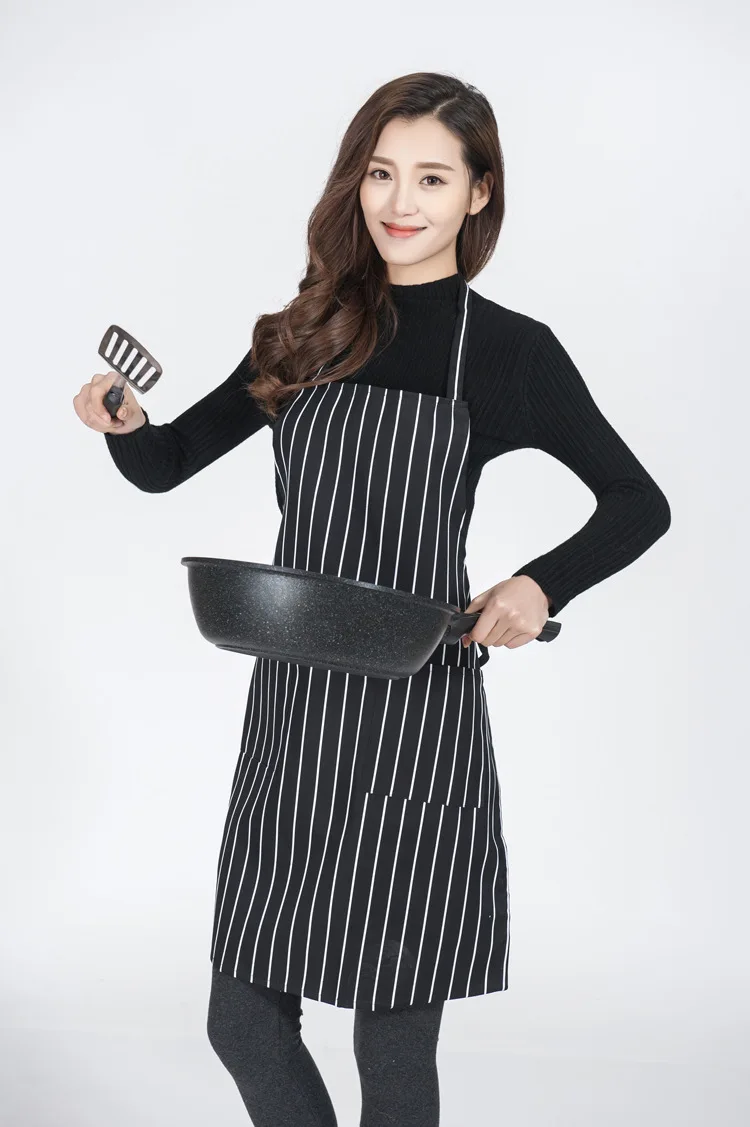 1PC Stripe Bib Apron with 2 Pockets Chef Waiter Kitchen Cook New Tool Kitchen Apron Kitchen Accessories NF 002
1PC Stripe Bib Apron with 2 Pockets Chef Waiter Kitchen Cook New Tool Kitchen Apron Kitchen Accessories NF 002