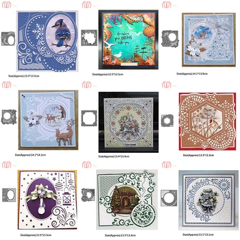 Mai 8Pcs Irregular Frame Metal Cutting Dies Stencils for DIY Scrapbooking photo album Decorative Embossing DIY Paper Cards
Mai 8Pcs Irregular Frame Metal Cutting Dies Stencils for DIY Scrapbooking photo album Decorative Embossing DIY Paper Cards