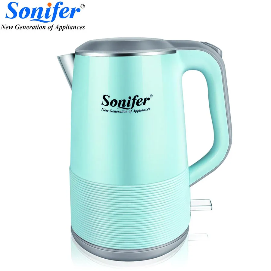 

1.7L Colorful 1500W large capacity stainless steel kettle SUS304 stainless steel Quick Heating Electric Boiling Pot sonifer