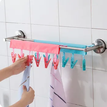 4 pcs Colorful Portable Fabric Hanger with Clips for Underwear Sock Towel, Folding Hanger for Travel Hotel
4 pcs Colorful Portable Fabric Hanger with Clips for Underwear Sock Towel, Folding Hanger for Travel Hotel