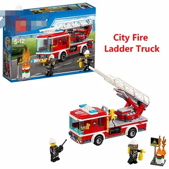 New Christmas gift City Rescue Team Fire Ladder Truck Kit Building BLocks Set educational toys Boys Compatible With Lego 60107 
New Christmas gift City Rescue Team Fire Ladder Truck Kit Building BLocks Set educational toys Boys Compatible With Lego 60107