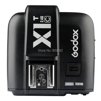 GODOX X1T-C TTL Strobe Trigger 1/8000s HSS 32 Channels 2.4G Wireless LCD Flash Trigger Transmitter for X1T Canon DSLR Camera
GODOX X1T-C TTL Strobe Trigger 1/8000s HSS 32 Channels 2.4G Wireless LCD Flash Trigger Transmitter for X1T Canon DSLR Camera
