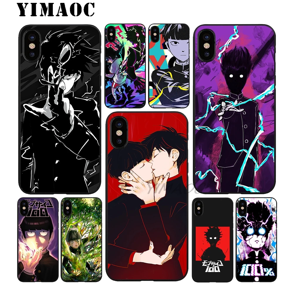 YIMAOC Mob Psycho 100 Anime Soft TPU Black Silicone Case for iPhone X or 10 8 7 6 6S Plus 5 5S SE Xr Xs Max
YIMAOC Mob Psycho 100 Anime Soft TPU Black Silicone Case for iPhone X or 10 8 7 6 6S Plus 5 5S SE Xr Xs Max