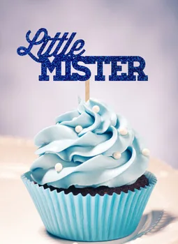 glitter LITTLE MISTER BOY cupcake Toppers baby shower birthday party cake decorations food picks supplies
glitter LITTLE MISTER BOY cupcake Toppers baby shower birthday party cake decorations food picks supplies