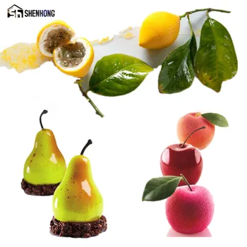 SHENHONG POP Fruit 3D Mousse Art Cake Mould Pear Apple Lemon Silicone Decoration Mold Silikonowe Moule Formy Baking Pastry
SHENHONG POP Fruit 3D Mousse Art Cake Mould Pear Apple Lemon Silicone Decoration Mold Silikonowe Moule Formy Baking Pastry