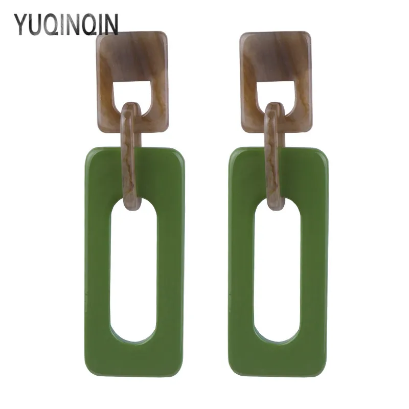 Trendy Acrylic Drop Earrings for Women Resin Dangle Earrings Female Statement Long Geometric Dangling Fashion Jewelry Earring
Trendy Acrylic Drop Earrings for Women Resin Dangle Earrings Female Statement Long Geometric Dangling Fashion Jewelry Earring