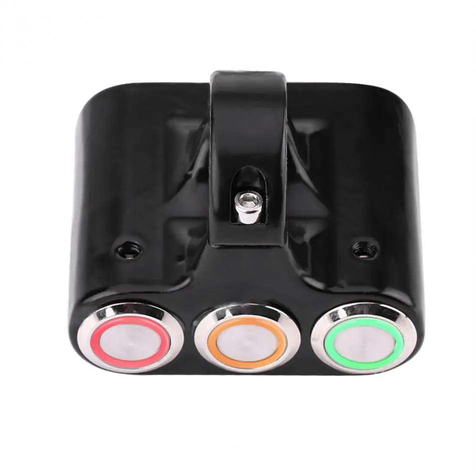 22mm Motorcycle button switch Handlebar Mount Switch Headlight Hazard Brake Fog Light ON/OFF with LED Light Motorbike Switch
22mm Motorcycle button switch Handlebar Mount Switch Headlight Hazard Brake Fog Light ON/OFF with LED Light Motorbike Switch