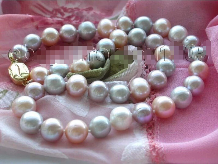 Genuine Natural 12mm Round Multicolor Pearl Necklace!^^^@^Noble style Natural Fine jewe FREE SHIPPING
Genuine Natural 12mm Round Multicolor Pearl Necklace!^^^@^Noble style Natural Fine jewe FREE SHIPPING