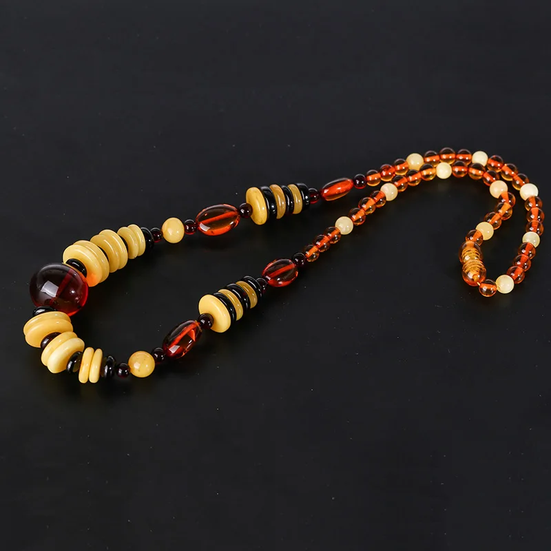 The Baltic raw ore amber wax wax ball engagement accessories natural fashion ladies Necklace Jewelry
The Baltic raw ore amber wax wax ball engagement accessories natural fashion ladies Necklace Jewelry