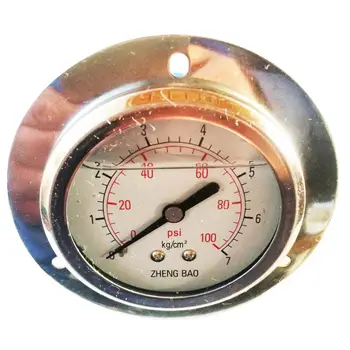 Y60BF 0-7 PSI all stainless steel anti-corrosion shock pressure vacuum table Shanghai positive pressure gauge factory
Y60BF 0-7 PSI all stainless steel anti-corrosion shock pressure vacuum table Shanghai positive pressure gauge factory