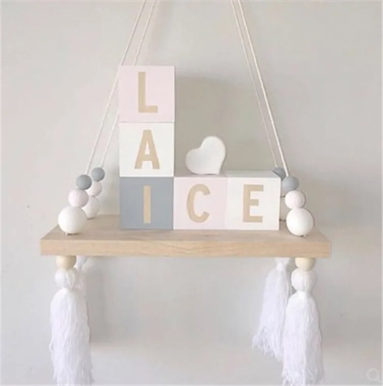 INS Nordic wind solid wood macaron wood beads, the children's room soft decoration wall veneer.
INS Nordic wind solid wood macaron wood beads, the children's room soft decoration wall veneer.