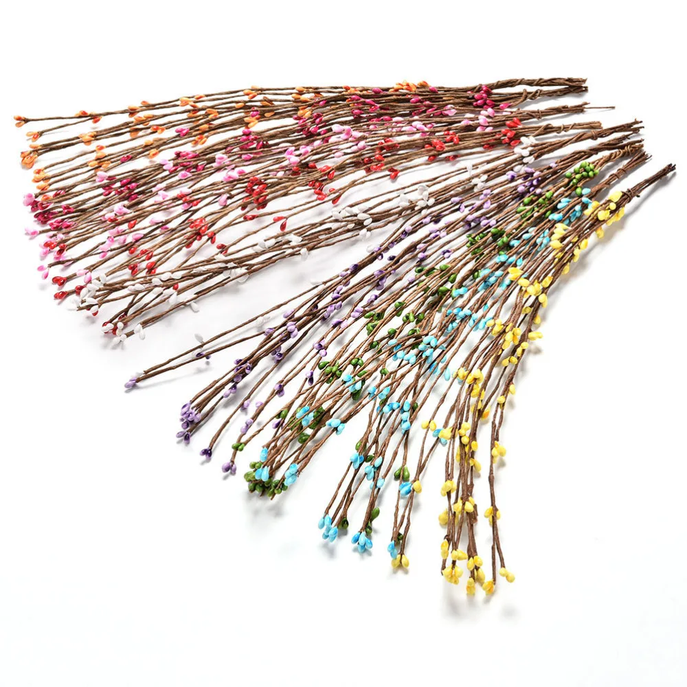 10pcs 40cm Pretty PIP Berry Stem For Wreath Flower Stamen Floral Arrangement Craft Decoration
10pcs 40cm Pretty PIP Berry Stem For Wreath Flower Stamen Floral Arrangement Craft Decoration