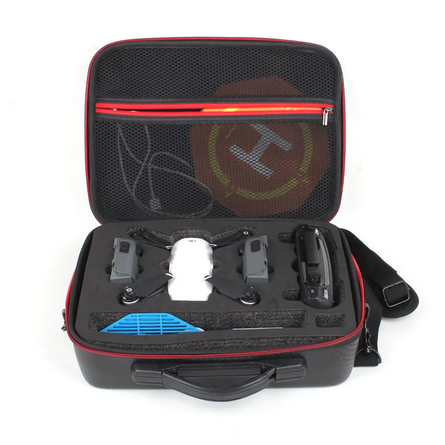 Single Shoulder Portable Storage Bag Fly More Carrying Case For DJI SPARK Drone Accessories
Single Shoulder Portable Storage Bag Fly More Carrying Case For DJI SPARK Drone Accessories