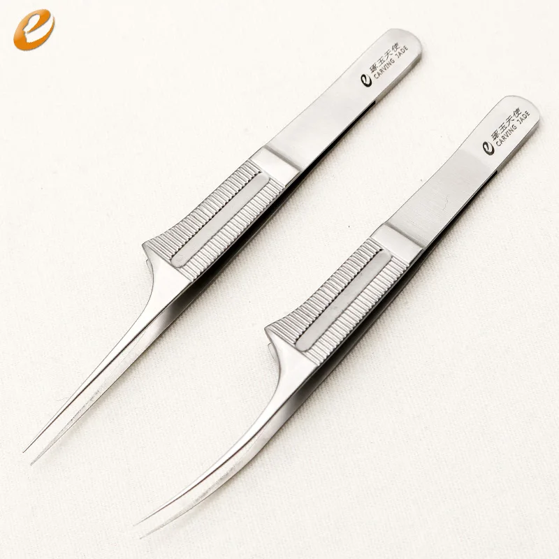 Flocking tweezers stainless steel 12cm Cosmetic and plastic surgery instruments and tools
Flocking tweezers stainless steel 12cm Cosmetic and plastic surgery instruments and tools