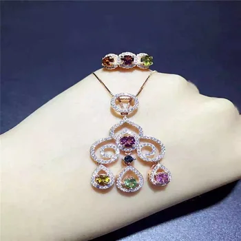 KJJEAXCMY S925 Sterling Silver suit Jewelry Ring + pendant set natural gemstone.
KJJEAXCMY S925 Sterling Silver suit Jewelry Ring + pendant set natural gemstone.
