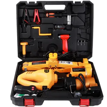 Car Electric Jack 3-in-1 Auto Repair Tool Electric Jack Wrench Suit 12V Built-in Circuit Breaker Electric Wrench Sturdy Suitcase
Car Electric Jack 3-in-1 Auto Repair Tool Electric Jack Wrench Suit 12V Built-in Circuit Breaker Electric Wrench Sturdy Suitcase
