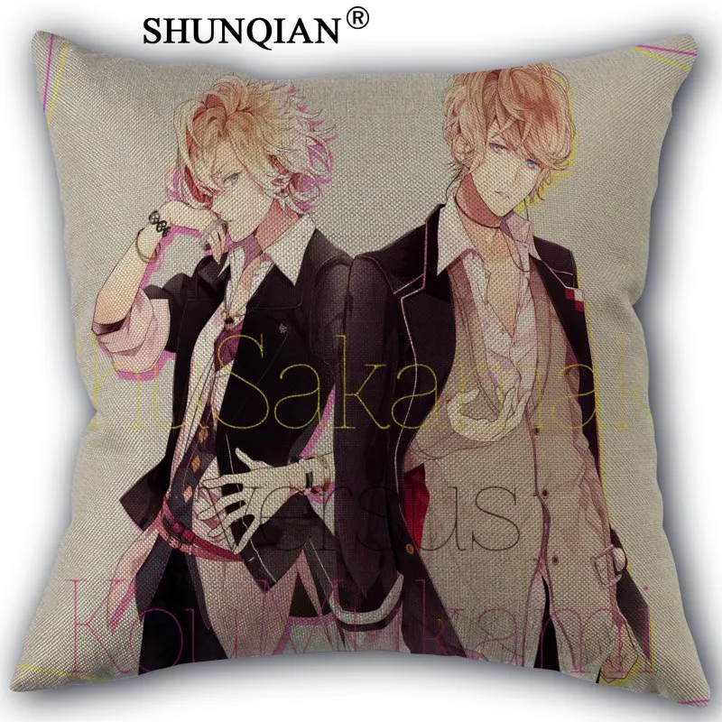 diabolik lovers Pillow Cover Custom Cotton Linen Decorative Pillows Covers Case For Textiles Chair 45x45cm one side A1017
diabolik lovers Pillow Cover Custom Cotton Linen Decorative Pillows Covers Case For Textiles Chair 45x45cm one side A1017