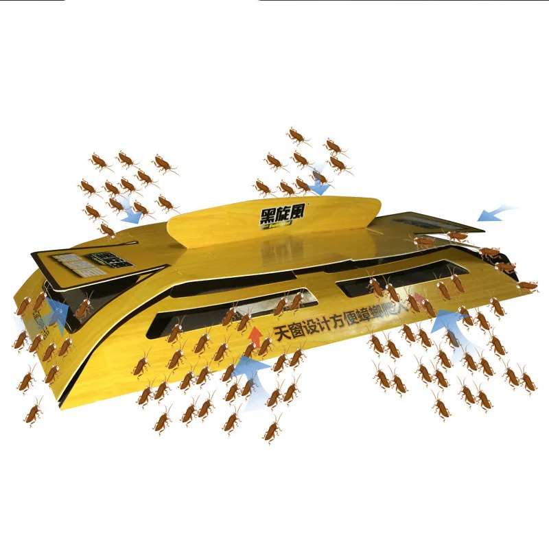 2018 10Pcs Cockroach House Cockroach Trap Repellent Killing Bait Strong Sticky Catcher Traps Insect Pest Repeller Eco- friendly
2018 10Pcs Cockroach House Cockroach Trap Repellent Killing Bait Strong Sticky Catcher Traps Insect Pest Repeller Eco- friendly