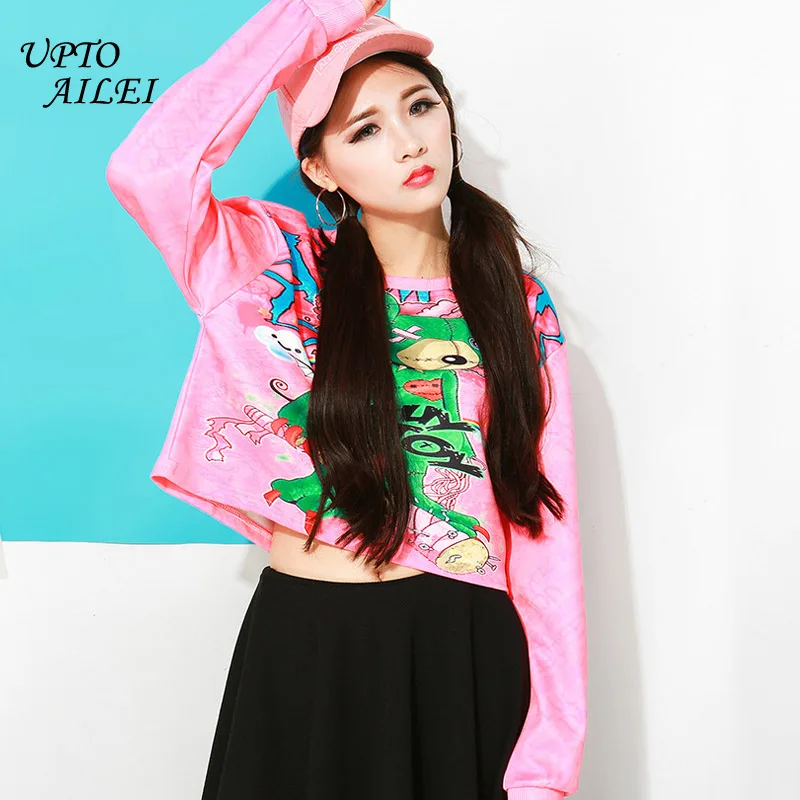 2018 Women Harajuku Blackpink Casual Hoodie Short Feminino Pink Crop Top Sweatshirt Women Kawaii Kpop Crooped Bear Hoodies
2018 Women Harajuku Blackpink Casual Hoodie Short Feminino Pink Crop Top Sweatshirt Women Kawaii Kpop Crooped Bear Hoodies