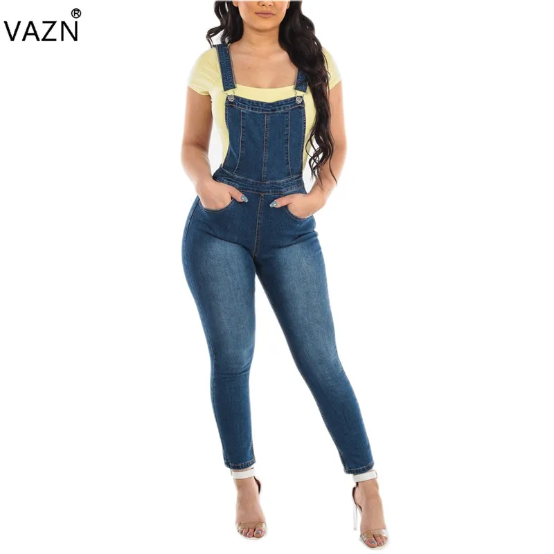 VAZN JLX8701 New Age Reduction Sexy Fashion Solid Spaghetti Strap Backless Pocket Joker Slim Women Denim Pencil Romper
VAZN JLX8701 New Age Reduction Sexy Fashion Solid Spaghetti Strap Backless Pocket Joker Slim Women Denim Pencil Romper