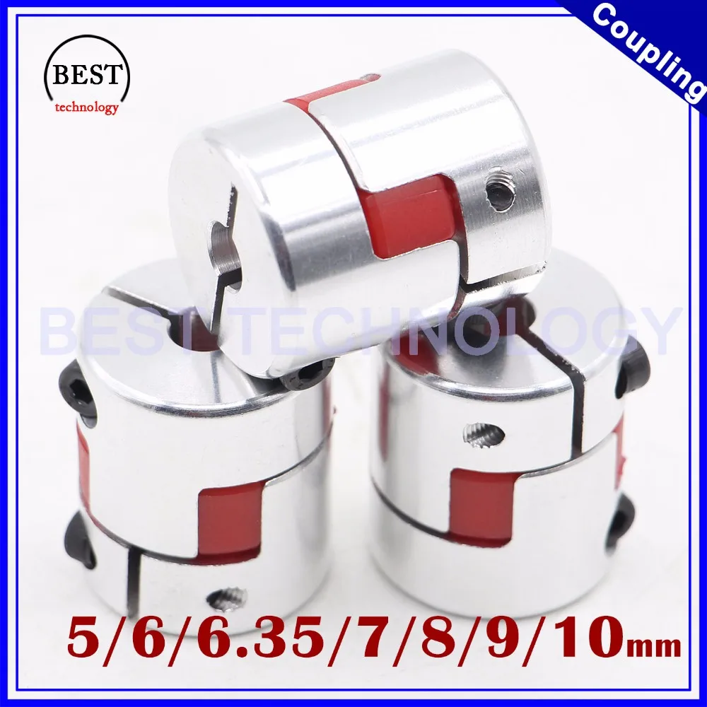 3pcs D=25mm L=35mm Jaw Flexible Coupling Plum coupling Spider Coupler Inner hole 6.35 to 10 mm 5 / 6 / 6.35 / 7 / 8 / 9 / 10
3pcs D=25mm L=35mm Jaw Flexible Coupling Plum coupling Spider Coupler Inner hole 6.35 to 10 mm 5 / 6 / 6.35 / 7 / 8 / 9 / 10