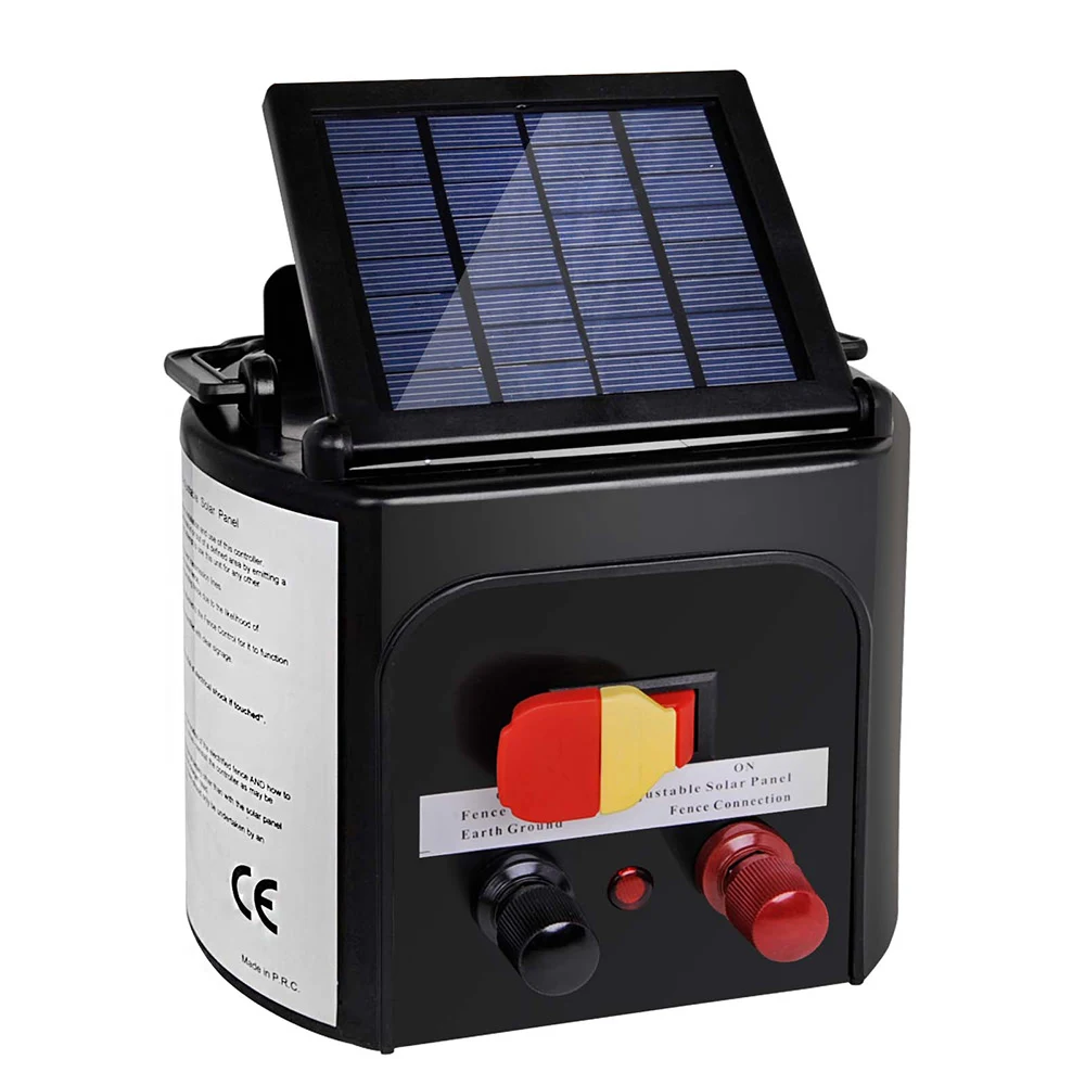 5KM 0.15J Solar Electric Fence Charger Fencing Energizer Controller for Farm Prevent Animal Destroy Garden and Plant
5KM 0.15J Solar Electric Fence Charger Fencing Energizer Controller for Farm Prevent Animal Destroy Garden and Plant