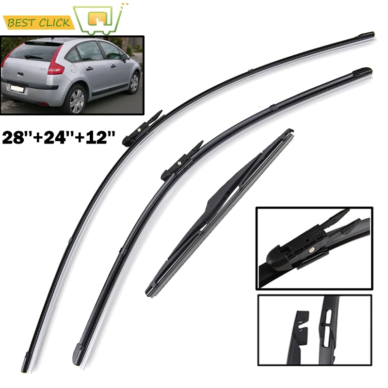 Щетки стеклоочистителя Misima для Citroen C4 Hatchback 5 дверей 2004 2005 2006 2007 2008 2009