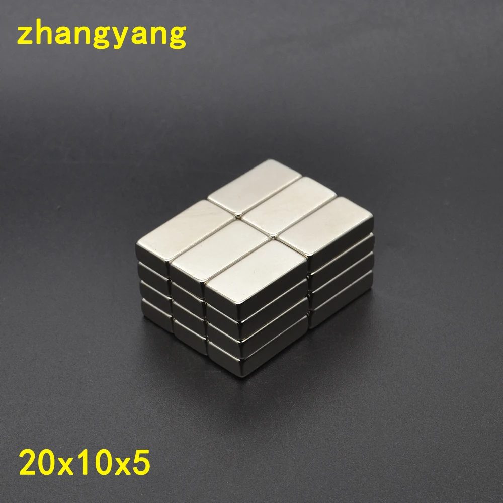 5PCS 20mm x 10mm x 5mm Grade Block Neodymium Magnet 20*10*5 Super Strong Cuboid Rare Earth Magnets 20x10x5
5PCS 20mm x 10mm x 5mm Grade Block Neodymium Magnet 20*10*5 Super Strong Cuboid Rare Earth Magnets 20x10x5