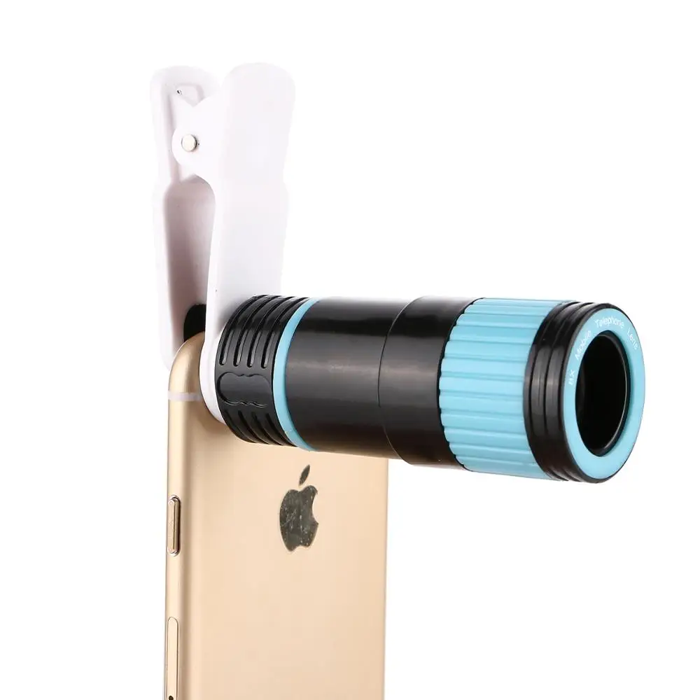 8x HD Mobile Monocular Telescope Camera Lens Mini Universal Optical Clip Telephoto Phone Accessories Take Pictures Telescopios
8x HD Mobile Monocular Telescope Camera Lens Mini Universal Optical Clip Telephoto Phone Accessories Take Pictures Telescopios