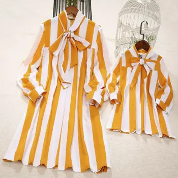 2019Mother and Daughter Boho Stripe Dress Matching Women Girl Casual Family Clothing
2019Mother and Daughter Boho Stripe Dress Matching Women Girl Casual Family Clothing