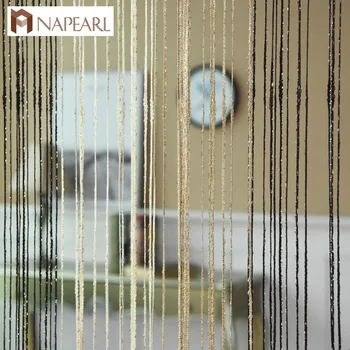 NAPEARL String Curtains Door Window Lving Room Modern Solid Color Fashion Design Ready Made Rod Pocket Blue Brown 
NAPEARL String Curtains Door Window Lving Room Modern Solid Color Fashion Design Ready Made Rod Pocket Blue Brown