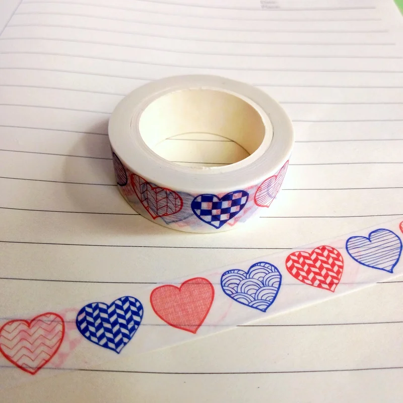 1pc DIY Japanese Paper Pink Heart Washi Tape Paper Masking Tapes Adhesive Tapes Stickers Decorative Stationery Tape 1.5cm*10m
1pc DIY Japanese Paper Pink Heart Washi Tape Paper Masking Tapes Adhesive Tapes Stickers Decorative Stationery Tape 1.5cm*10m