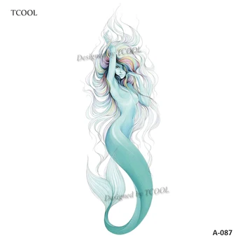 HXMAN Mermaid Women Temporary Tattoo Sticker Waterproof Fashion Fake Body Art Arm Tattoos 9.8X6cm Kids Hand Tatoo A-087
HXMAN Mermaid Women Temporary Tattoo Sticker Waterproof Fashion Fake Body Art Arm Tattoos 9.8X6cm Kids Hand Tatoo A-087