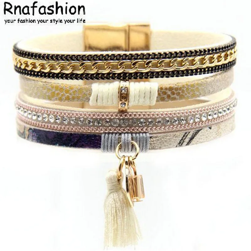 RNAFASHION RNAFASHION New Fashion Women Multilayer Bangle Bracelet 3 Color for Women Party Jewelry Ladies Gift
RNAFASHION RNAFASHION New Fashion Women Multilayer Bangle Bracelet 3 Color for Women Party Jewelry Ladies Gift