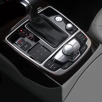 Stainless Panel Center Gear Shift Buttons Frame Cover Trim For Audi A6 C7 12-17 & A7 2012-2017
Stainless Panel Center Gear Shift Buttons Frame Cover Trim For Audi A6 C7 12-17 & A7 2012-2017