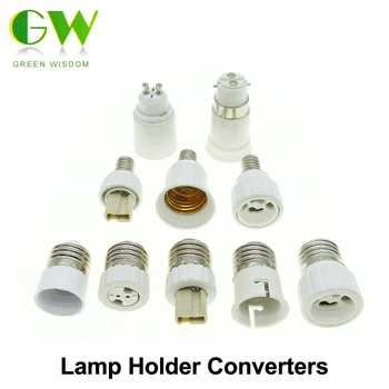 Lamp Holder Converters GU10 / G4 / G9 / MR16 / B22 / E14 to E27, E27 / GU10 / G9 to E14 Lamp Base High Quality
Lamp Holder Converters GU10 / G4 / G9 / MR16 / B22 / E14 to E27, E27 / GU10 / G9 to E14 Lamp Base High Quality