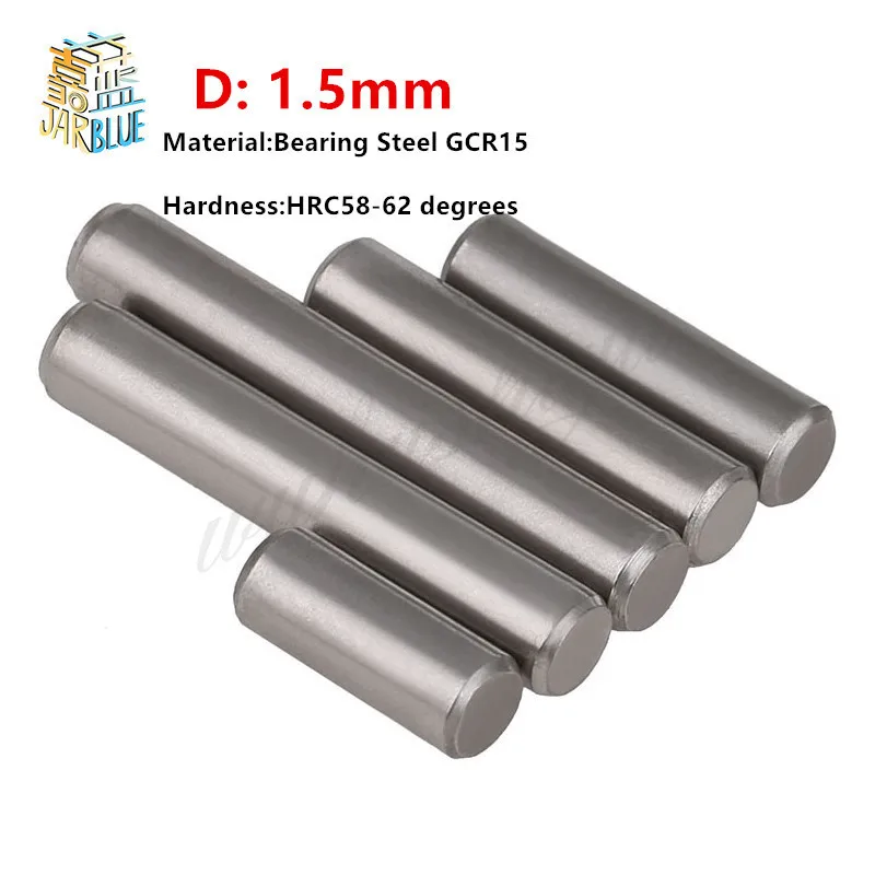 100pcs/lot Dia 1.5*2 3 4 5 6 7 8 9 10 11 12 13 14 15 16 18 20 Bearing Steel Cylindrical Pins - Dowel Pins-Needle-Positioning pin
100pcs/lot Dia 1.5*2 3 4 5 6 7 8 9 10 11 12 13 14 15 16 18 20 Bearing Steel Cylindrical Pins - Dowel Pins-Needle-Positioning pin